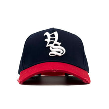 Load image into Gallery viewer, Distressed “VS” Hat
